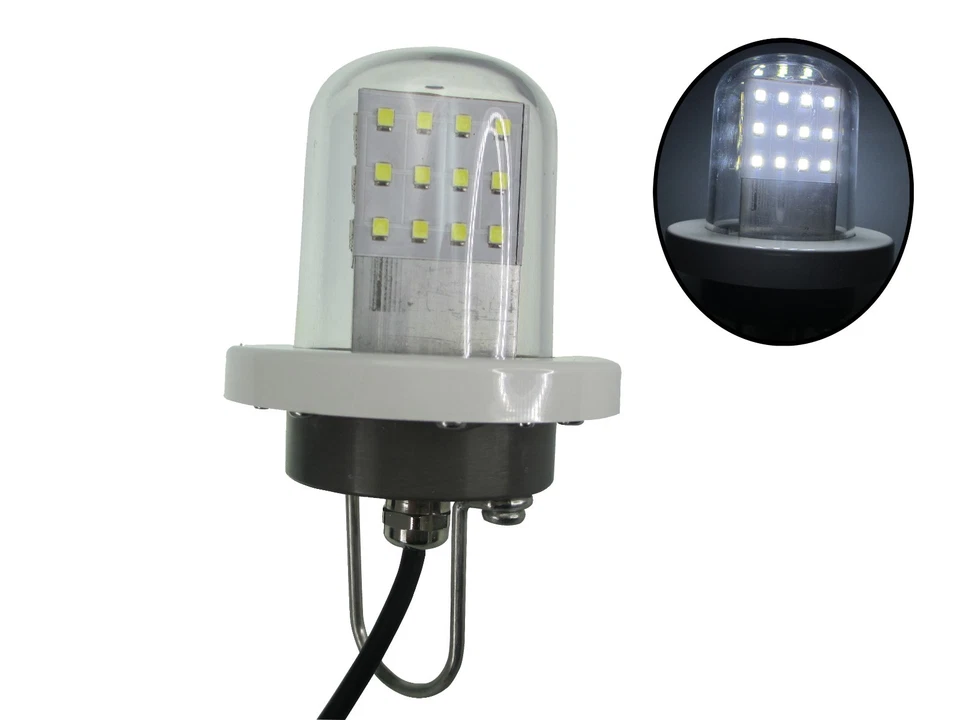 Pactrade Marine White Underwater Submersible Night Fishing 60pcs LED Light Ip68