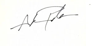 Tarjeta autografiada de P-Adrain Pasdar con certificado de autenticidad-agentes de ESCUDO - Imagen 1 de 1