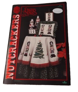 PRECIOUS MOMENTS PM43 NUTCRACKERS CROSS STITCH PATTERN BOOK GLORIA & PAT - Picture 1 of 2