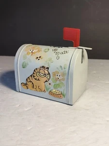 Garfield Custom Mini Mail Box Coin Piggy Bank - Picture 1 of 11
