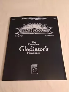 Dungeons & Dragons Softcover Reprint of Dark Sun Complete Gladiator's Handbook - Bild 1 von 13