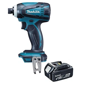 MAKITA 18V LXT DTD146 DTD146Z DTD146RFE IMPACT DRIVER AND 1 x BL1840 DTD152Z - Picture 1 of 3