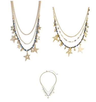 Collar en capas Rebecca Minkoff multiestrella venta al por menor $58 Foto 1 de 4