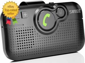 Kit Voiture Bluetooth Mains Libres pour Téléphone Portable, Haut-Parleur Bluetooth Sans Fil pour Voiture, - Photo 1 sur 12