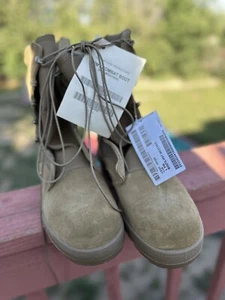 New NWT McRae Footwear HW-FR Mens Army HOT Weather Desert Boots Size 11 R Vibram - Picture 1 of 5
