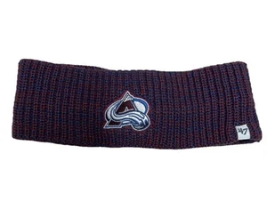 NHL '47 Colorado Avalanche Twisted Style Headband Ear Warmer Women’s Vintage - Picture 1 of 8