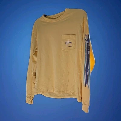 Guy Harvey Jumping Fish Long Sleeve M - Image 1 of 3