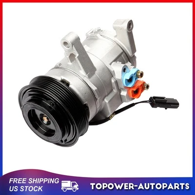 For Dodge Durango Jeep Grand Cherokee 2005 2006 2007 A/C AC Compressor - Image 1 of 4