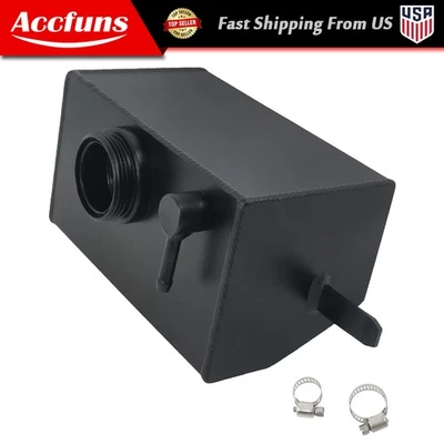 For Jeep Wrangler 2018 2019-2024 Aluminum Engine Coolant Reservoir 68364312AC - Image 1 of 4