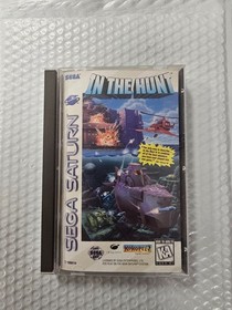 Sega Saturn In The Hunt CIB Complete W/ Register Card