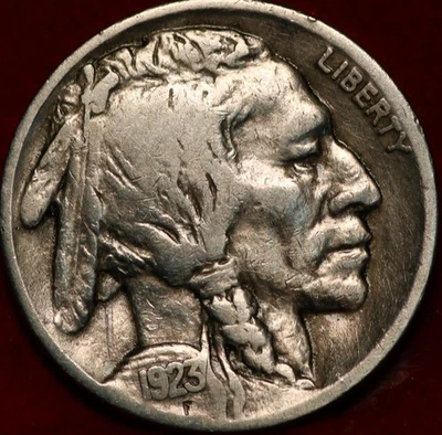 1923 Philadelphia Mint Buffalo Nickel - Image 1 of 2