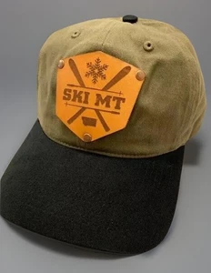 Hat SKI Montana Richardson Leather Patch BOHO Western Hiking Adult Snapback Gift - Picture 1 of 16