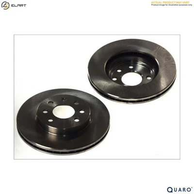 2x BRAKE DISC QD0660HC FOR RENAULT MASTER/III/Bus/Platform/Chassis/Van  NISSAN - Image 1 of 4