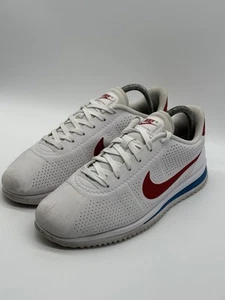Nike Classic Cortez Ultra Moire OG (845013-100) Forrest Gump White Red Mens UK 7 - Picture 1 of 12