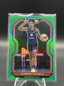 2021 Panini Prizm WNBA Jasmine Thomas Green Prizm #27 Connecticut Sun - Picture 1 of 2