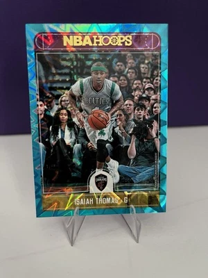 2017-18 Panini NBA Hoops Teal Explosion Isaiah Thomas #33 - Image 1 of 2