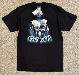 Vtg 05’ NWT The Muppets Stalter & Waldorf ‘Get Lost’ Shirt. Size M. - Picture 1 of 6