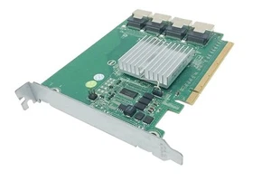 Kontroler pamięci masowej Dell PowerEdge R720/R820 SAS Bridge PCIe 4xSFF-8087 YPNRC - Zdjęcie 1 z 1