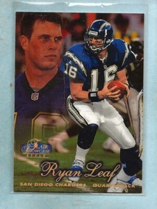 RYAN LEAF - 1998 Flair Showcase "Row 2 - Rookie" - #18 - Chargers - Picture 1 of 1
