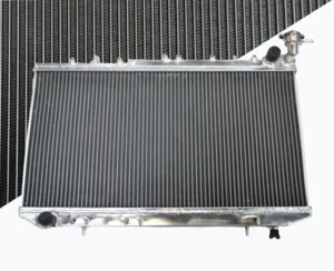 Aluminum Radiator For Nissan Primera P10 1.6 2.0 MT With Cap 1990-1996 90 91 92 - Picture 1 of 4