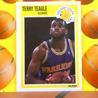 1989-90 Fleer Basketball Card # 57 *** Terry Teagle *** Golden State Warriors