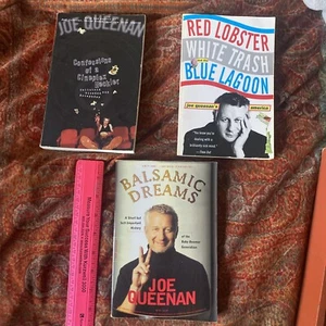 Joe Queenan 3 PB Book Lot: Cineplex Confession, Balsamic Dreams & Red White Blue - Picture 1 of 23