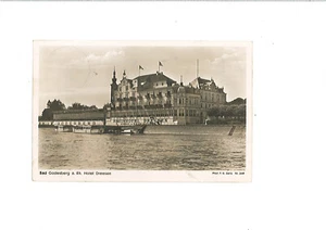 antica cartolina fotografica Bad Godesberg am Rhein con Hotel Dreesen 1939/21 - Foto 1 di 1