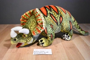 Peluche de dinosaurio Melissa and Doug Triceratops (310-2213) - Imagen 1 de 6