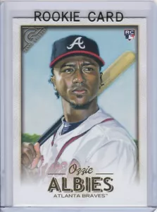 Ozzie Albies Rookie Card 2018 Topps Gallery Baseball PREMIUM RC Atlanta Braves! - Bild 1 von 2
