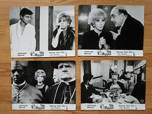 Gina LOLLOBRIGIDA - BAMBOLE aka THE DOLLS 4 vintage German lobby cards 1965 