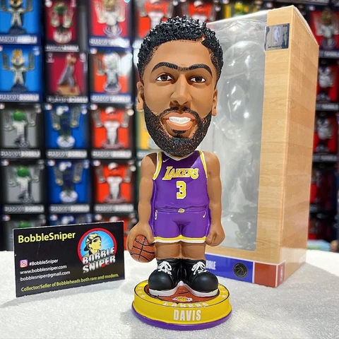 ANTHONY DAVIS Los Angeles Lakers Knucklehead "Exclusive" NBA Bobblehead Cover