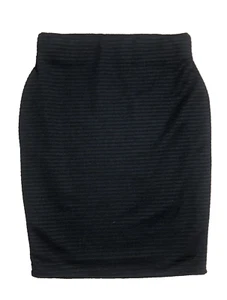 Charlotte Russe Black Fully Lined Pull-on Stretch Skirt Womens Size S - Picture 1 of 4