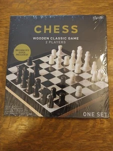 RMS International CHESS All-Time Wooden Classic Game New, Sealed Free Shipping - Picture 1 of 3