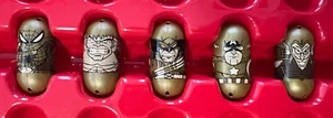 Marvel Mighty Beanz 2010 - Pedido por correo 5 Golden Beanz - #80 a #84 ~ NUEVO - Imagen 1 de 7