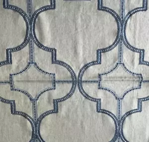 Kravet Couture Wing Tip Marine 24"x24" Fabric Remnant - Picture 1 of 4