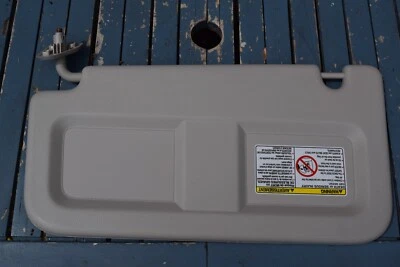 OEM 2012 2013 2014 2015 2016 2017 Nissan NV1500 Gray Right Passenger Sun Visor - Image 1 of 2