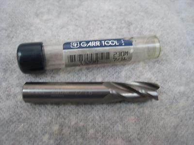  new Garr 7/16 x 2 3/4 x 1 1/8" 4 Flute Carbide End Mill 230M 13270 - Image 1 of 4