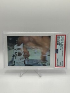 David Robinson 1991 Upper Deck Award Winner Holograms Card #AW6 Graded PSA 9