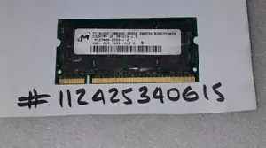 1GB DDR DDR1 PC2700S 2RX8 333MHZ 200PIN SODIMM INTEL RAM  MEMORY  - Picture 1 of 1