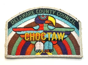 BSA BOY SCOUTS OF AMERICA DELAWARE COUNTY COUNCIL CLOTH BACKED CSP PATCH - Picture 1 of 3