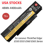 76+ New 48Wh Battery For Lenovo ThinkPad Edge E550 E550C E555 E560 E565 Series