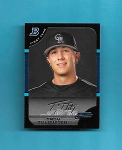 2005 Bowman CHROME DRAFT ROOKIE RC # BDP105 TROY TULOWITZKI ROCKIES SHARP!
