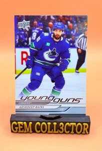 Arshdeep Bains 2024-25 Upper Deck Series 1 Hockey Young Guns #231 - Canucks - Bild 1 von 2