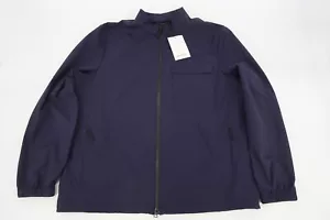 Banana Republic BR Sport Motion Tech Jacket PERFORM Navy Blue Mens Large NEW - Picture 1 of 12