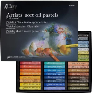 Mungyo Gallery Soft Oil Pastels Set of 48 - Assorted Colors - Picture 1 of 12