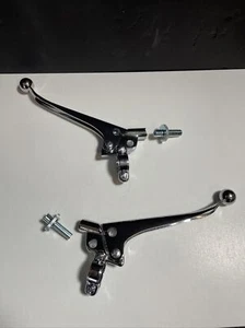 Juego de palancas cromadas freno delantero embrague BSA Triumph 7/8" 60-2243 - Imagen 1 de 7