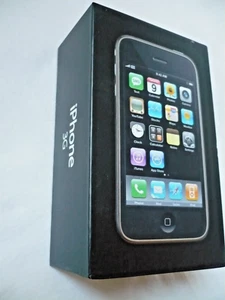 2nd Generation, iPhone 3G, 8GB Box & Paper Insert Only, Apple, 2008 - Picture 1 of 9