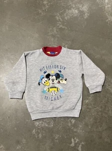 Vintage Mickey Mouse Sweatshirt Size 5 - Picture 1 of 5