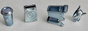 Full set of 4 metal tokens from Target Monopoly Edition - Target store themes - Picture 1 of 1