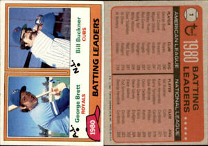 1981 Topps Baseball Cards Complete Your Set U-Pick #'s 1-200 EX-M+ Free Shipping